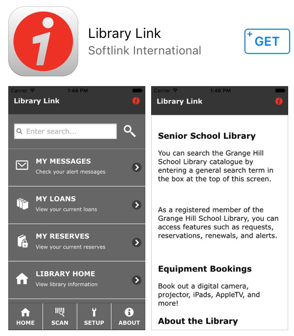 library link in itunes